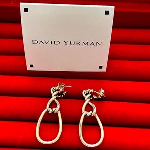 DAVID YURMAN Continuance 925 Sterling Silver pierced earrings